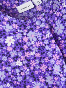 NAME IT Kortærmet Kjole Fann Purple Opulence